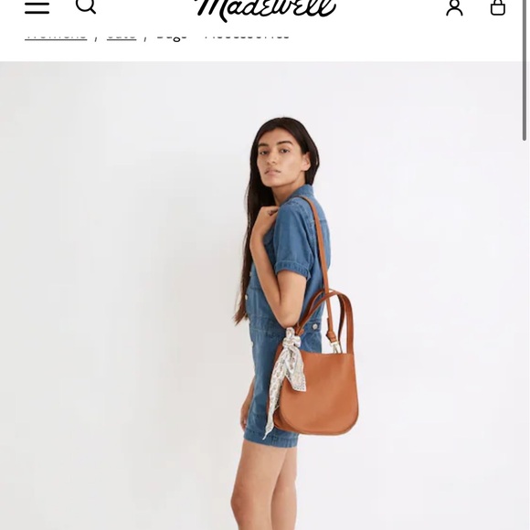 Madewell Sydney Crossbody top handle leather bag - Picture 3 of 17